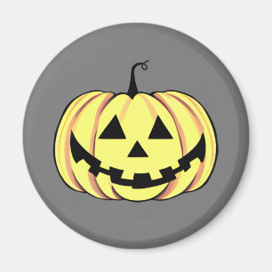 Magnet Citrouille d'Halloween