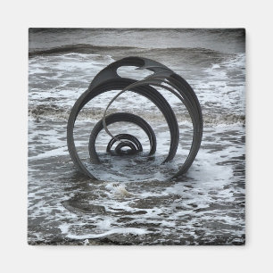 Magnet Cleveleys Sea Muschel