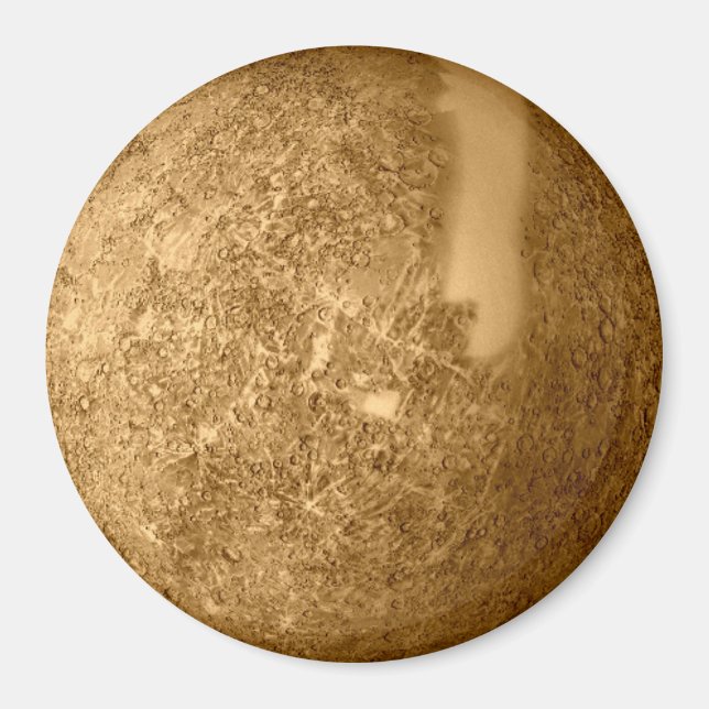 Magnet collecteur astronomie de la planète Mercury (Devant)