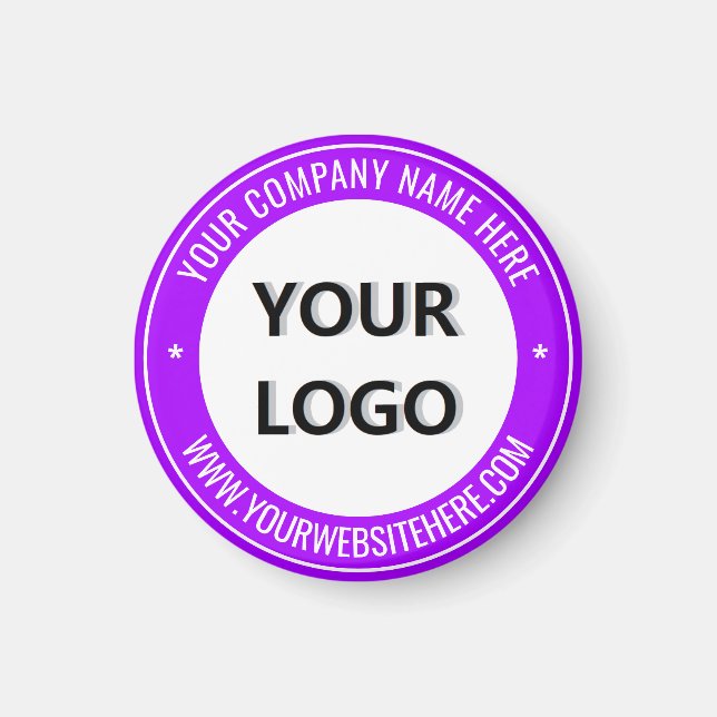 Magnet commercial promotionnel Votre logo Info tex (Devant)