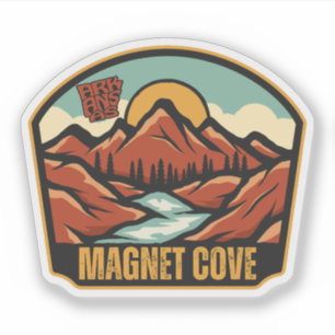 Magnet Cove, Arkansas Aufkleber