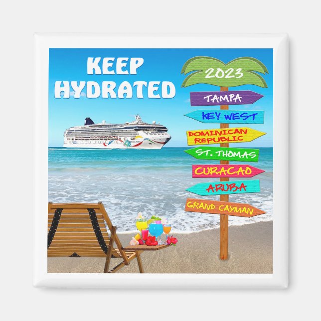 Magnet - Croisière 2023 (Devant)