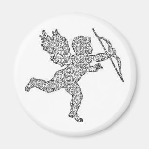 Magnet Cupid Silver