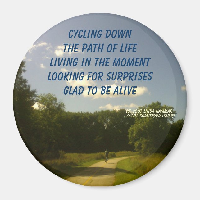 MAGNET CYCLISTE (Devant)