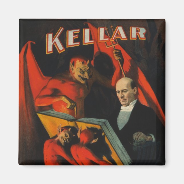 Magnet d'affiche Harry Kellar (Devant)