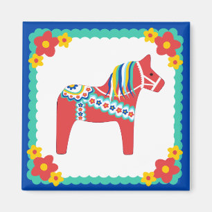 Magnet Dala Horse