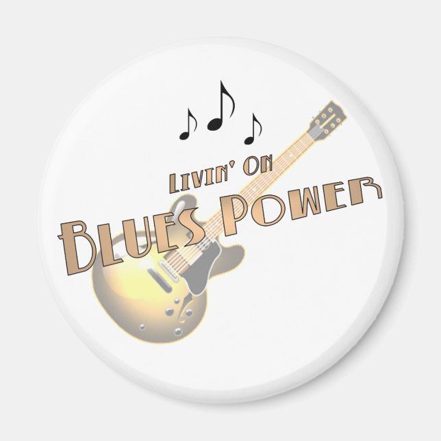Magnet d'alimentation blues (Devant)