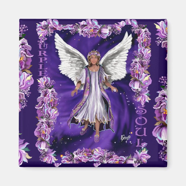 Magnet d'âme pourpre (Devant)