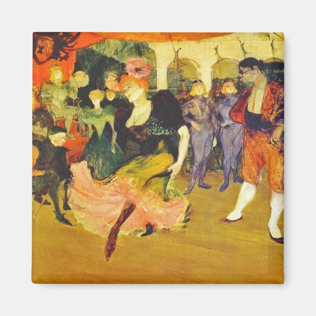Magnet : Danser le Bolero : Toulouse-Lautrec (Devant)