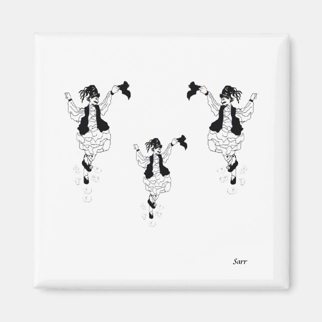 Magnet / Danseurs grecs d'Evzon (Devant)