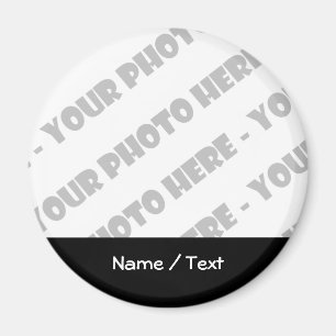 Magnet d'arrondi de photos et de texte - Créez vo