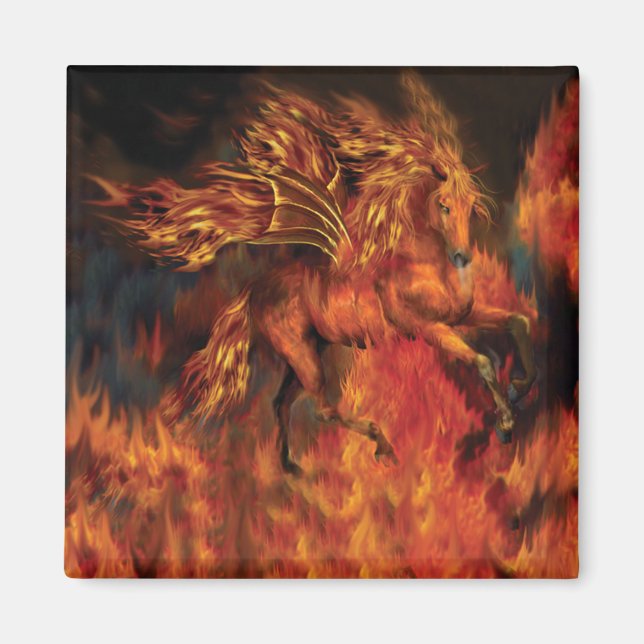 Magnet d'art FireDancer (Devant)