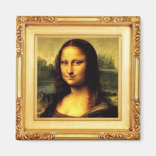 Magnet d'art - Mona Lisa de Léonard de Vinci