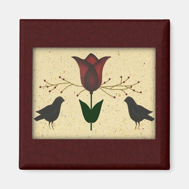 Magnet d'art primitif (Devant)