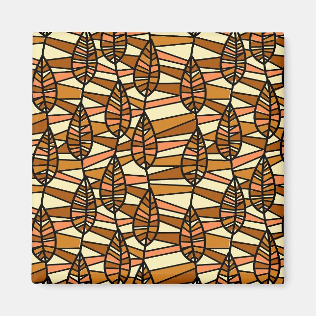 Magnet d'automne rétro (Devant)