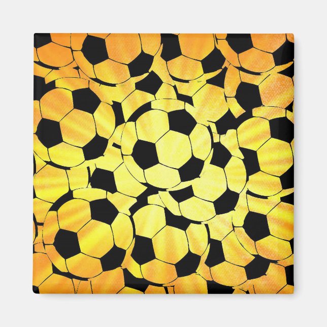 Magnet de balle de football (Devant)