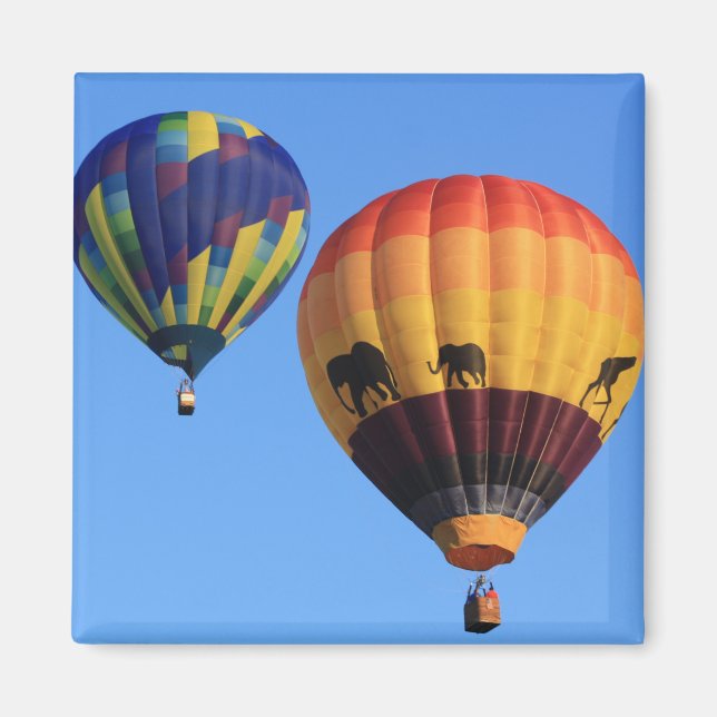 Magnet de ballons à air chaud partenaire (Devant)