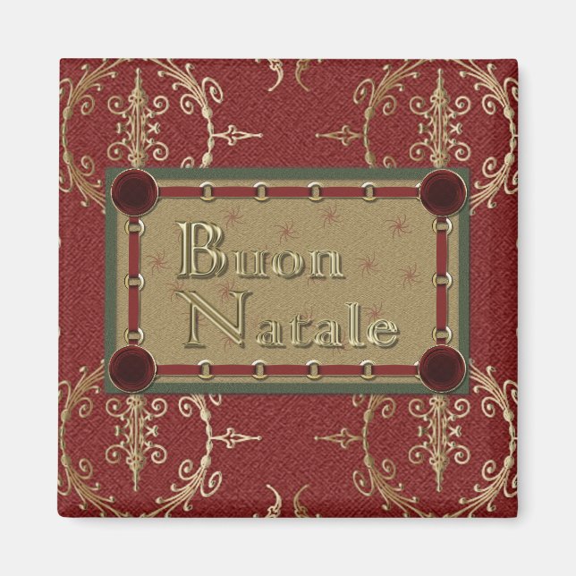 Magnet de Buon Natale (Devant)