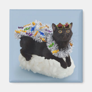 Magnet de chat Sushi