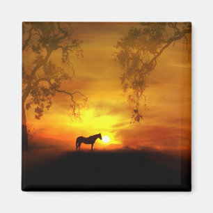 Magnet de cheval magnifique