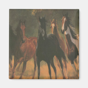 Magnet de Chevaux sauvages