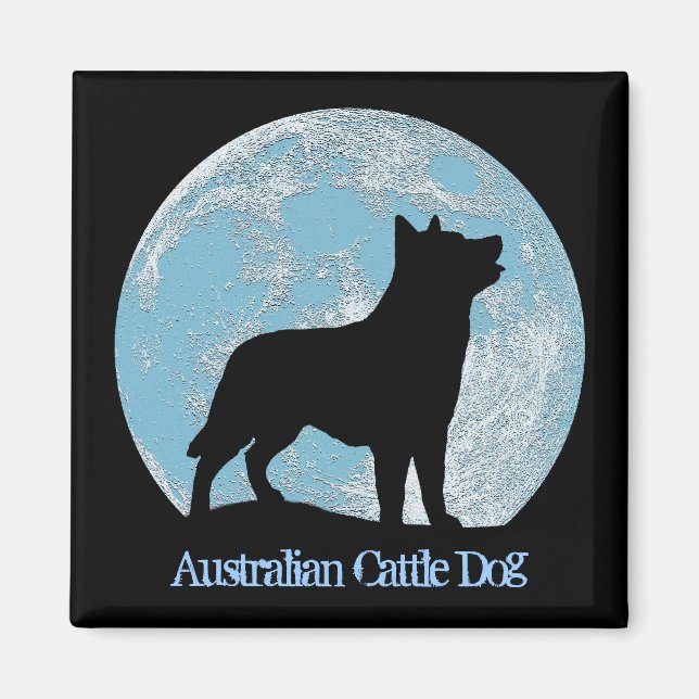 Magnet de chien de bétail australien (Devant)