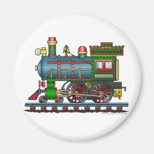 Magnet de Choo Choo de machine à vapeur de train