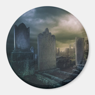 Magnet de cimetière gothique
