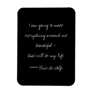 Magnet de citation Elsie De Wolfe