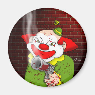Magnet de clown tueur