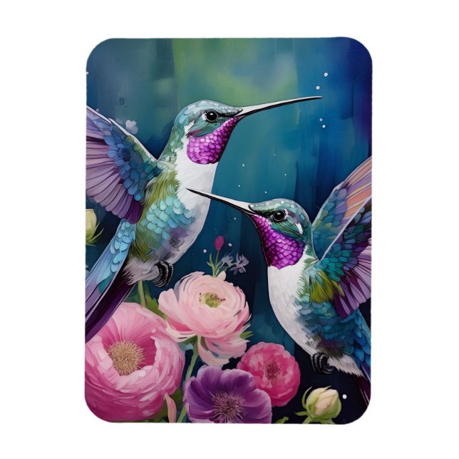 Magnet de colibris (Vertical)