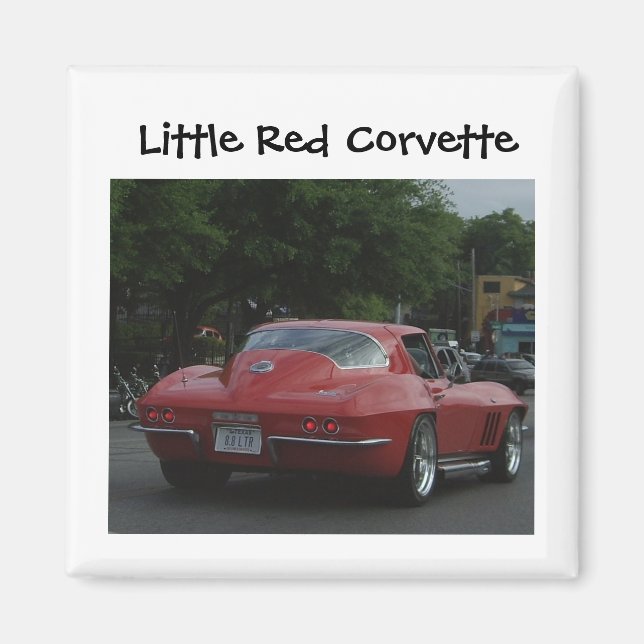 Magnet de corvette (Devant)