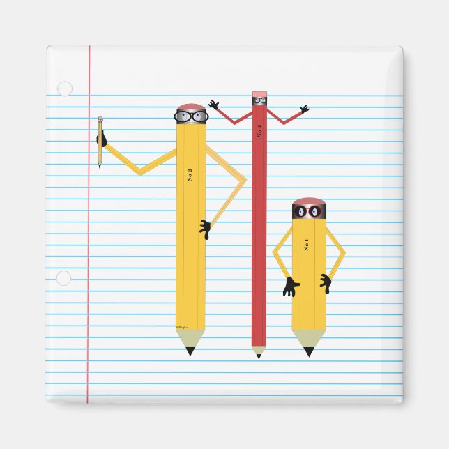 Magnet de crayons (Devant)