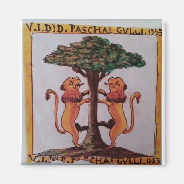 Magnet de crête de famille Gulli (Devant)