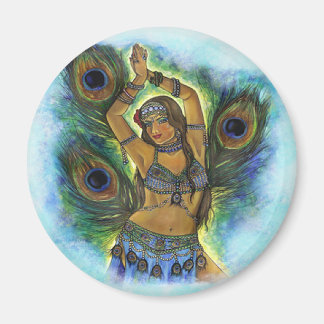 Magnet de danseur de paon