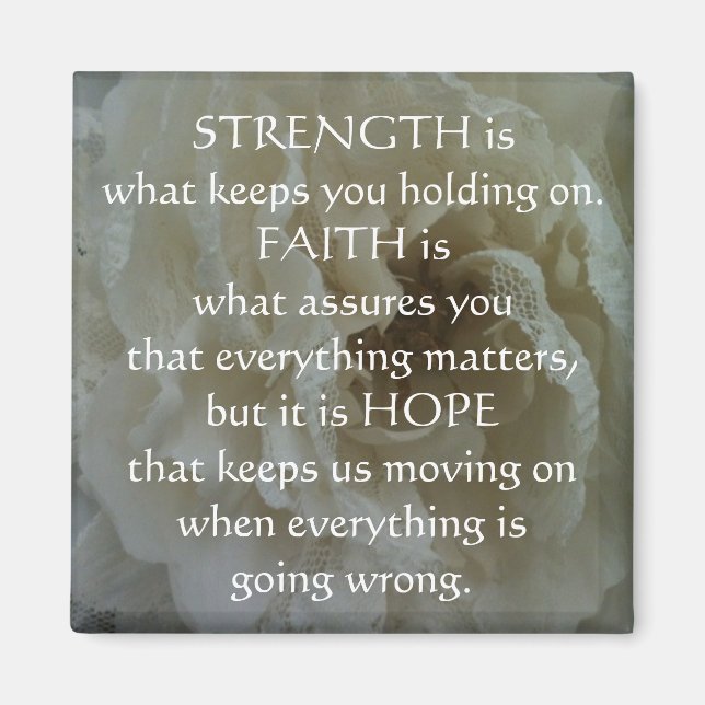 Magnet de devis inspirant (Devant)