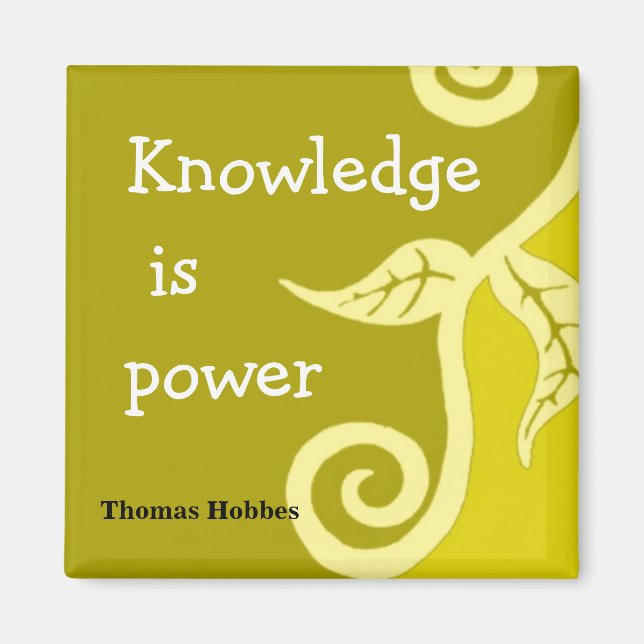 Magnet de devis motivationnel (Devant)