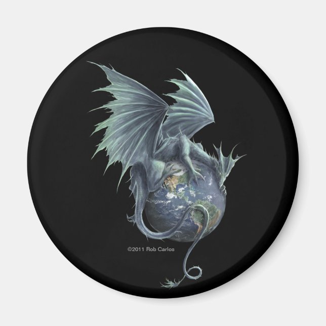 Magnet de dragon de Terre (Devant)