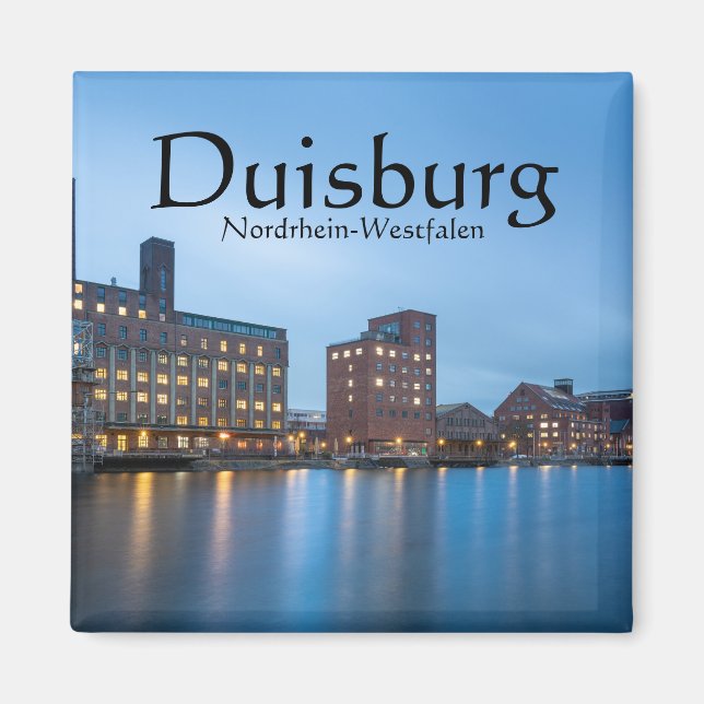 Magnet de Duisburg Allemagne (Devant)