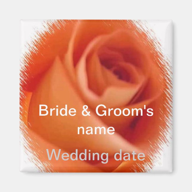 MAGNET DE FAVEUR DE MARIAGE (Devant)