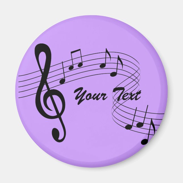 Magnet de flux de musique (n'importe quelle couleu (Devant)