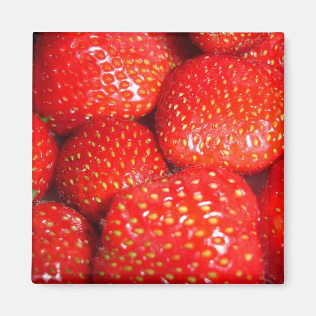 Magnet de fraises (Devant)