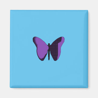 Magnet de frigidaire papillon