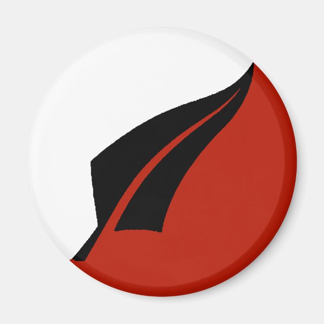 Magnet de frigo de la Ferme argentée de Nouvelle-Z (Devant)