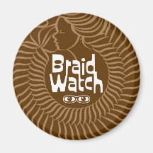 Magnet de frigo de la montre de tresse