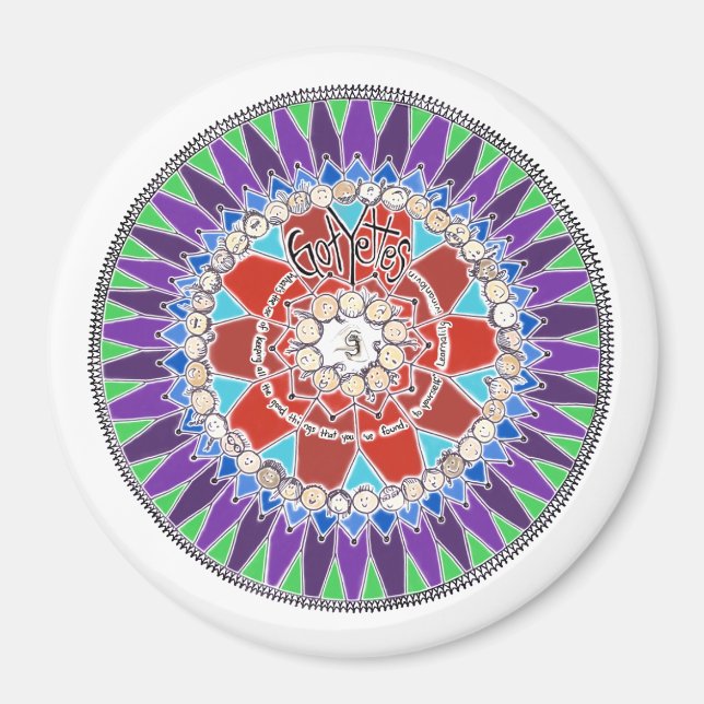 Magnet de gotyettes (Devant)