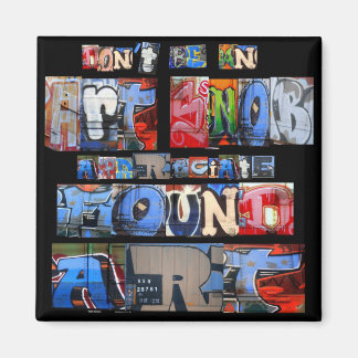 Magnet de graffitis d'art