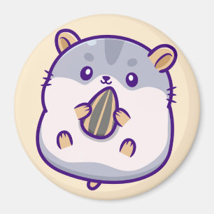 Magnet de hamster mou