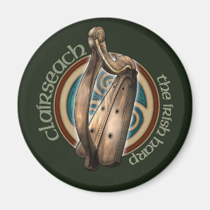 Magnet de harpe celtique