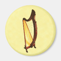 Magnet de harpe celtique